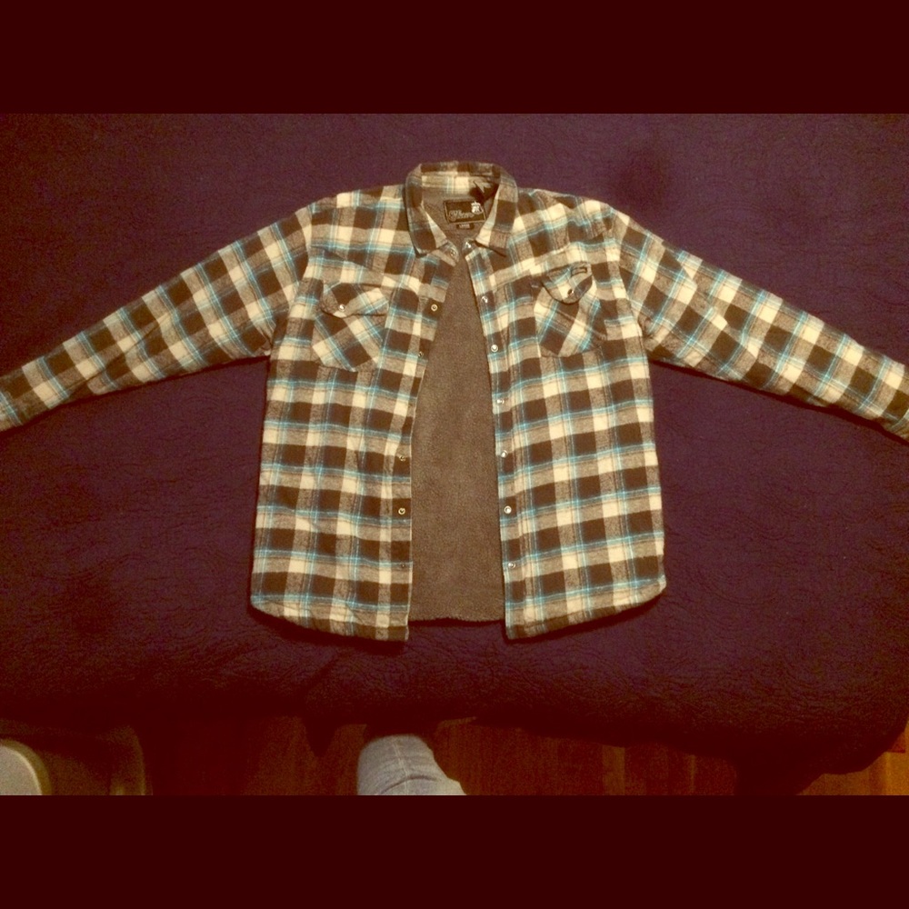 Size Large Fleece Lined Flannel